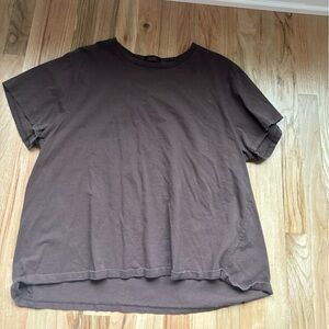 Nuuds chocolate brown everyday tshirt